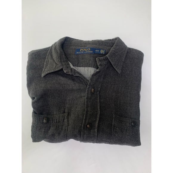 POLO Ralph Lauren Grey Shirt - MEDIUM - Picture 4 of 5